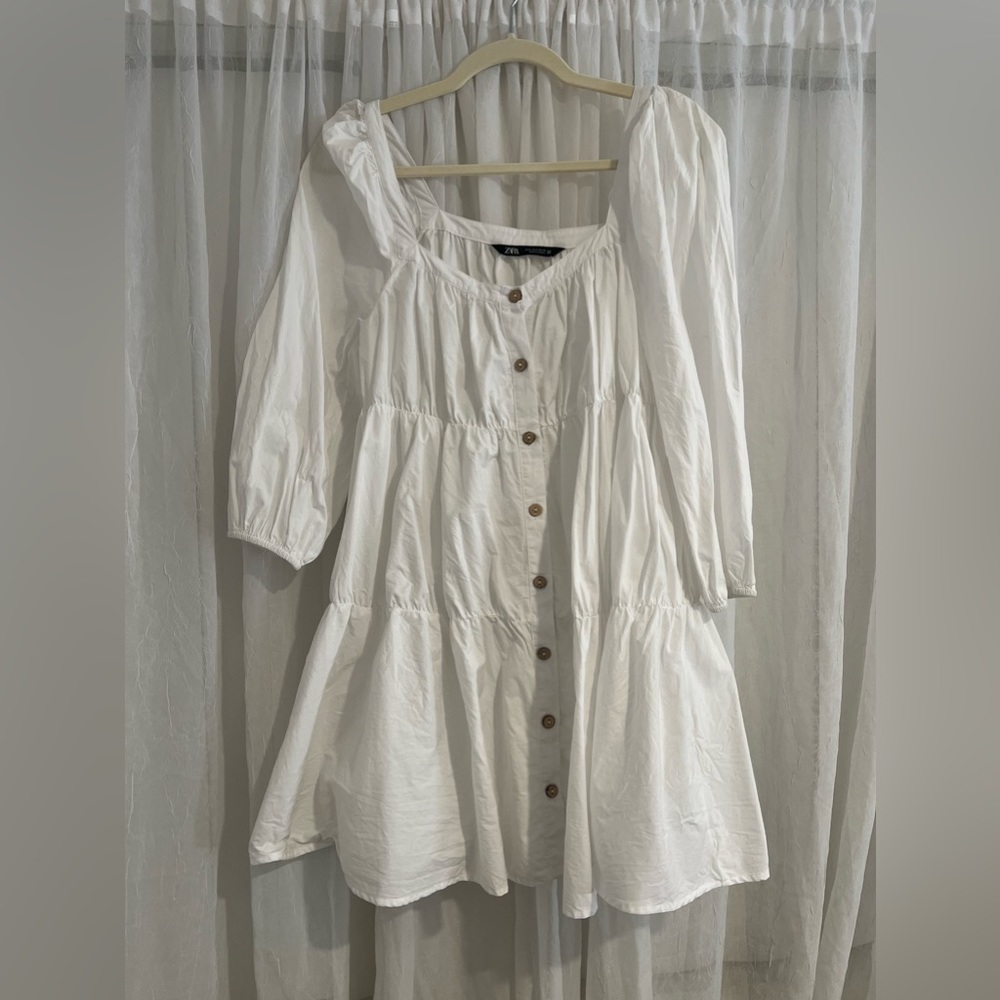 Zara Mini White Dress